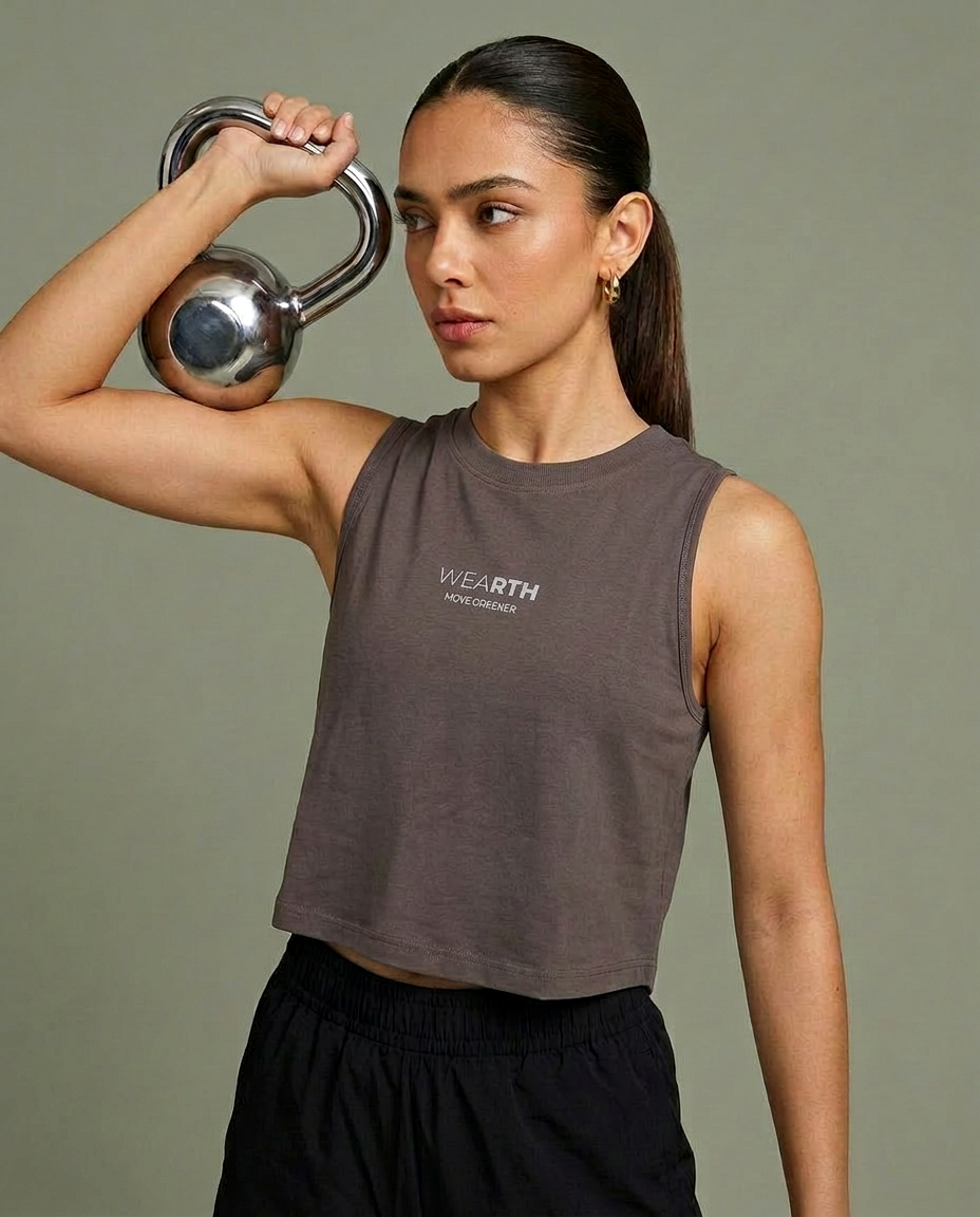 Power Crop, Black β cropped training top in eucalyptus fibre, eucalyptus fibre activewear by WEARTH India Power Crop, Black β cropped training top in eucalyptus fibre, eucalyptus fibre activewear by WEARTH India