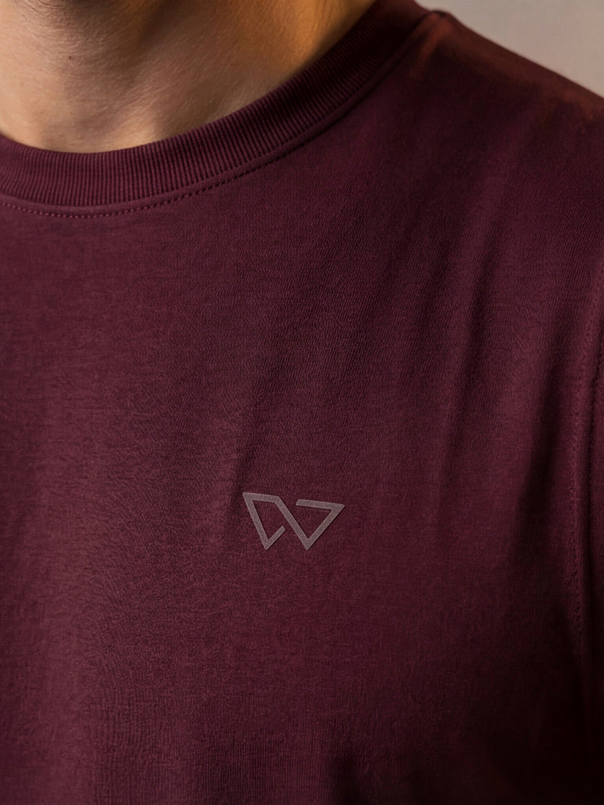 Edge Tank in Maroon, eucalyptus fibre activewear, no polyester Edge Tank in Maroon, eucalyptus fibre activewear, no polyester