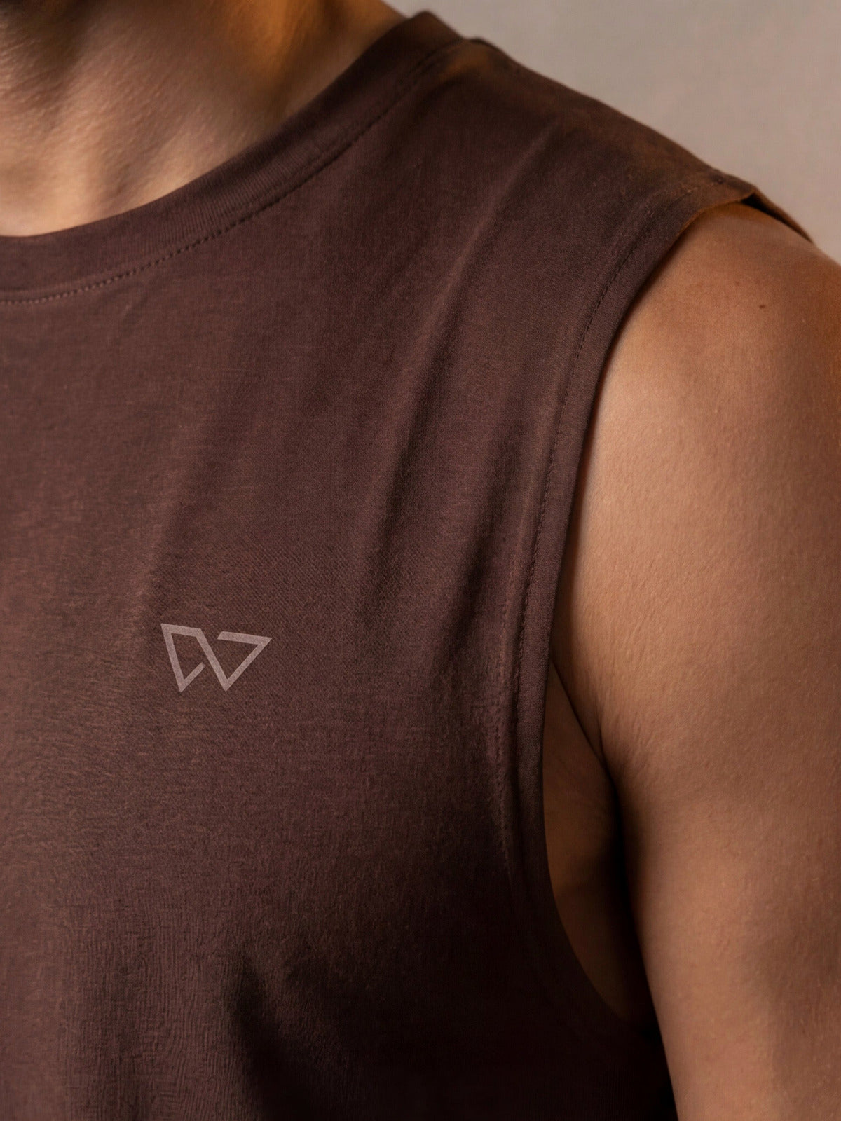 Edge Tank in Olive, eucalyptus fibre activewear, no polyester Edge Tank in Olive, eucalyptus fibre activewear, no polyester