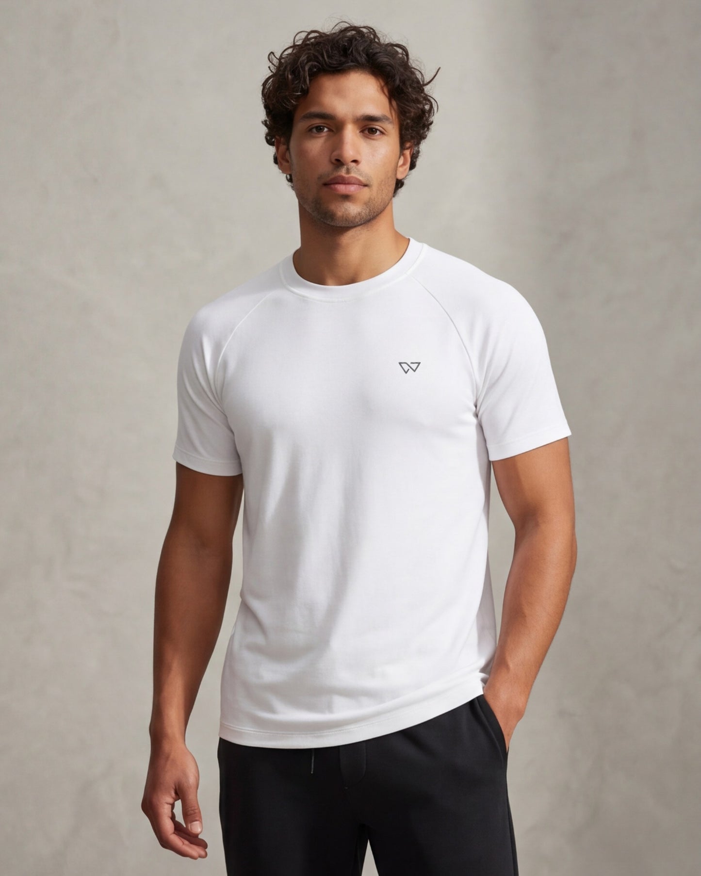 Motion Tee, White β raglan eucalyptus motion tee, eucalyptus fibre activewear by WEARTH India Motion Tee, White β raglan eucalyptus motion tee, eucalyptus fibre activewear by WEARTH India
