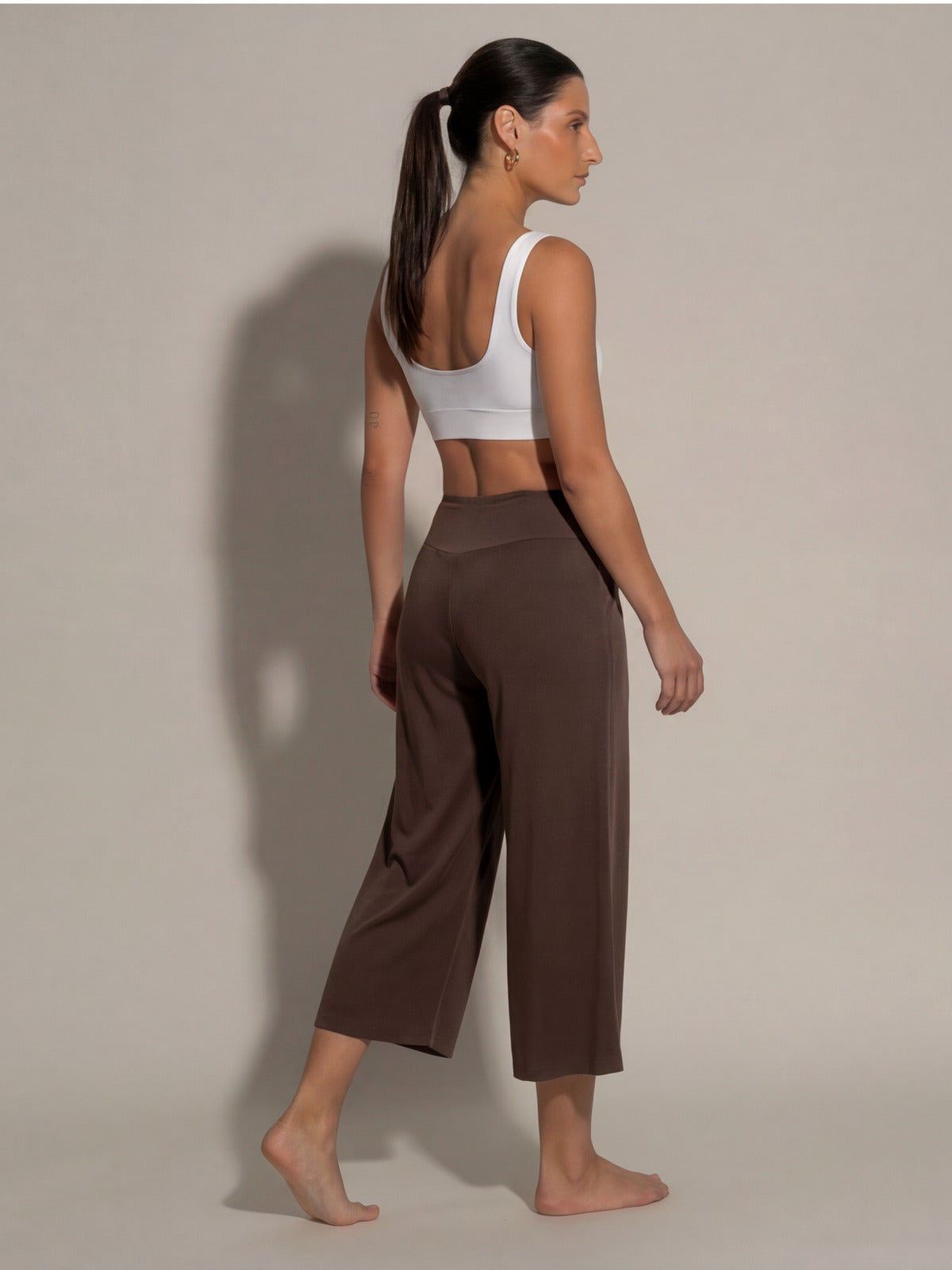 WEARTH The Studio Crop β Brown β Studio Editorial β Made in India WEARTH The Studio Crop β Brown β Studio Editorial β Made in India