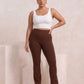 White tank, full flare, eucalyptus fibre activewear by WEARTH India