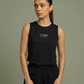 WEARTH Power Crop — Front View — Natural Activewear
