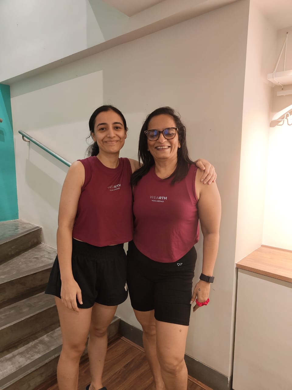 Two customers in WEARTH