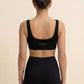 The First Set in Black, eucalyptus fibre activewear, no polyester