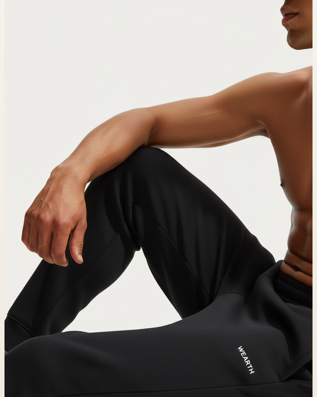Everyday Joggers, Black — everyday eucalyptus jogger, eucalyptus fibre activewear by WEARTH India