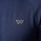 Motion Tee, Navy — raglan eucalyptus motion tee, eucalyptus fibre activewear by WEARTH India