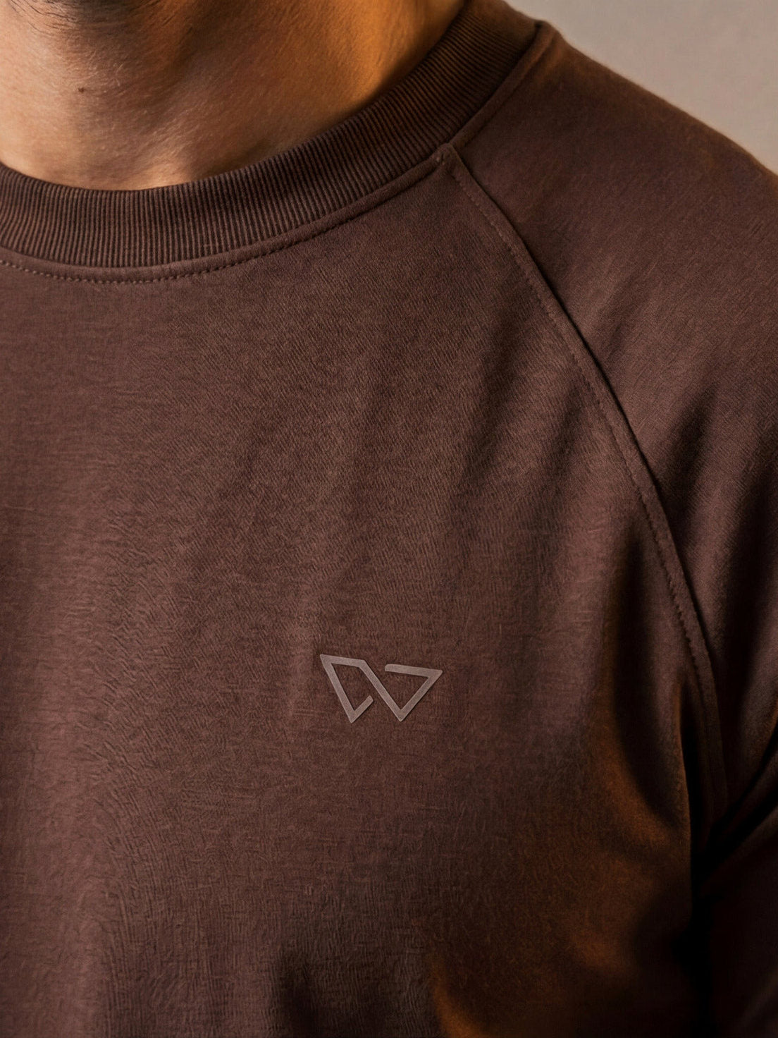 Motion Tee in Olive, eucalyptus fibre activewear, no polyester