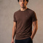Motion Tee, Olive — raglan eucalyptus motion tee, eucalyptus fibre activewear by WEARTH India