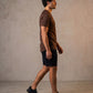 Motion Tee, Olive — raglan eucalyptus motion tee, eucalyptus fibre activewear by WEARTH India