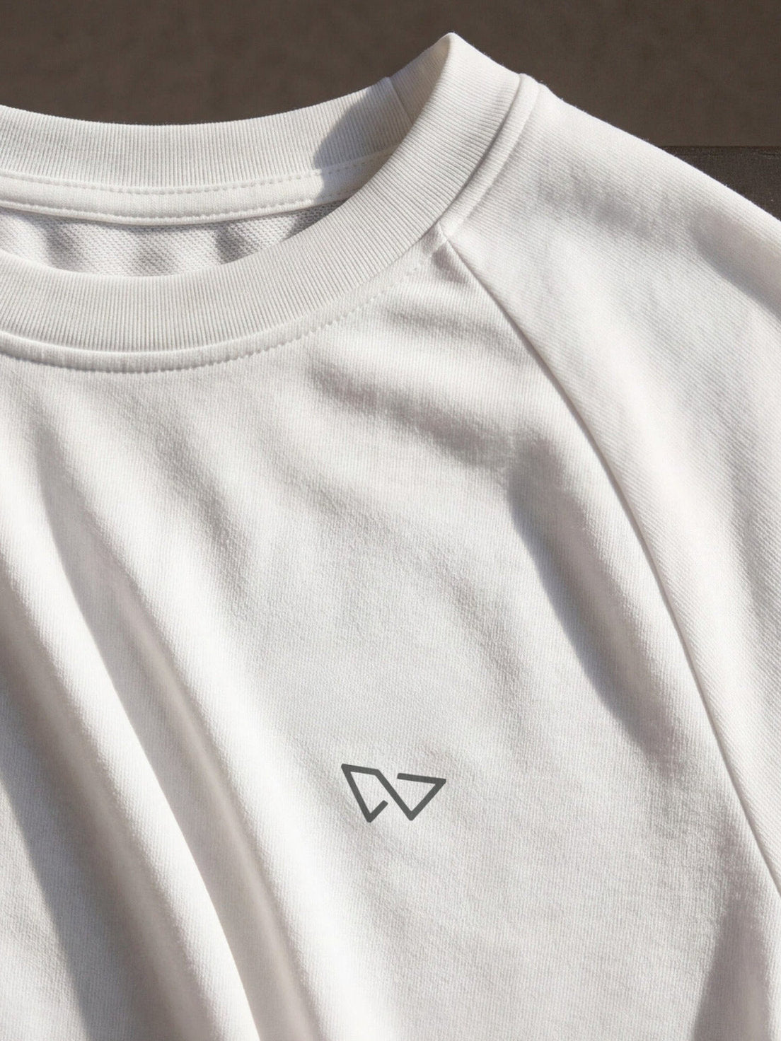 Motion Tee in White, eucalyptus fibre activewear, no polyester