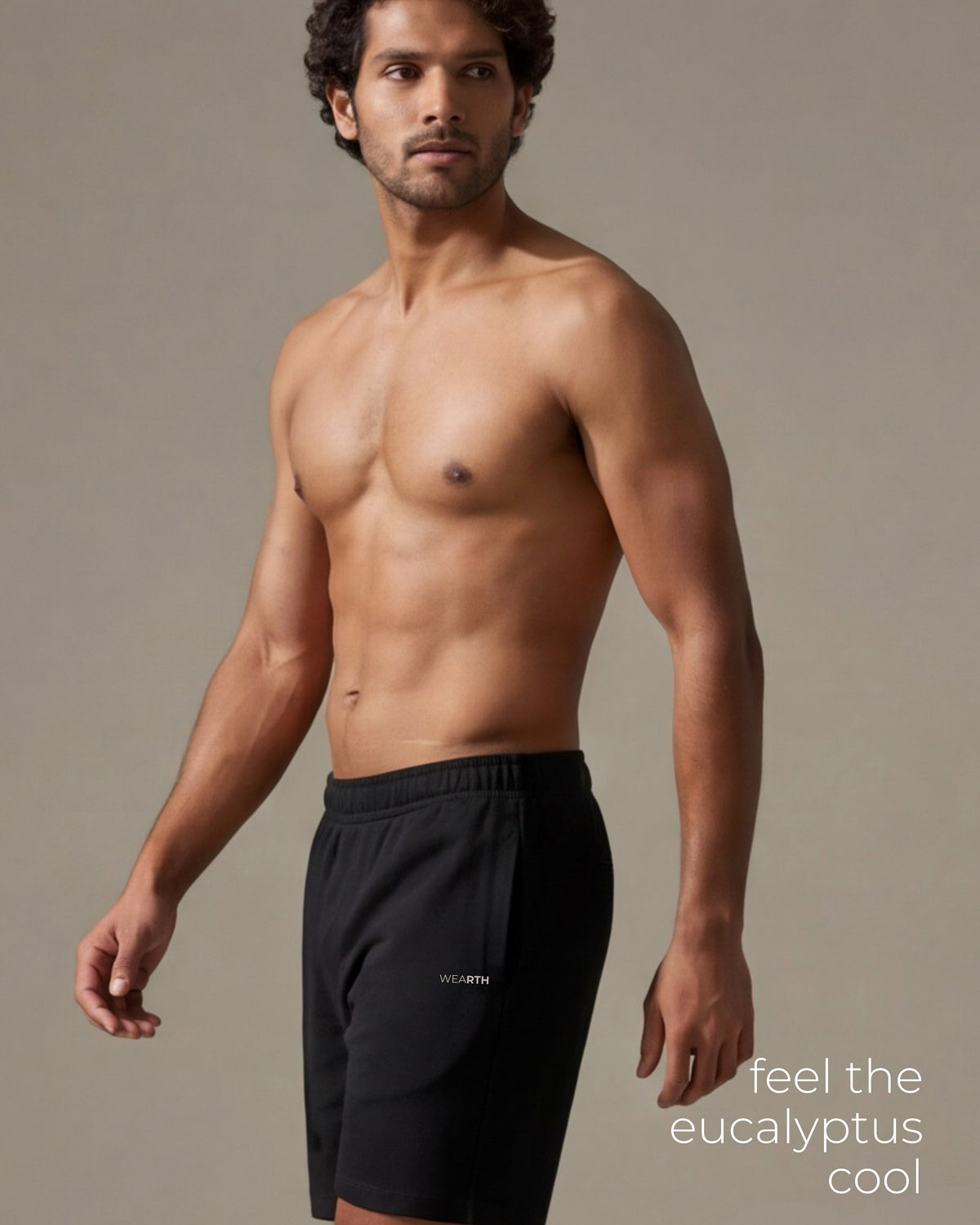 WEARTH men black shorts