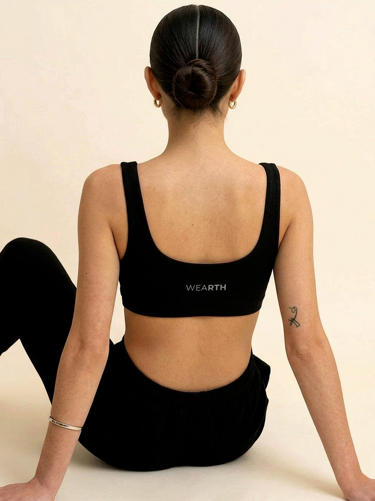 Terra Bra in signature colour, eucalyptus fibre activewear, no polyester