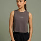 The Hold Crop in Olive, eucalyptus fibre activewear, no polyester