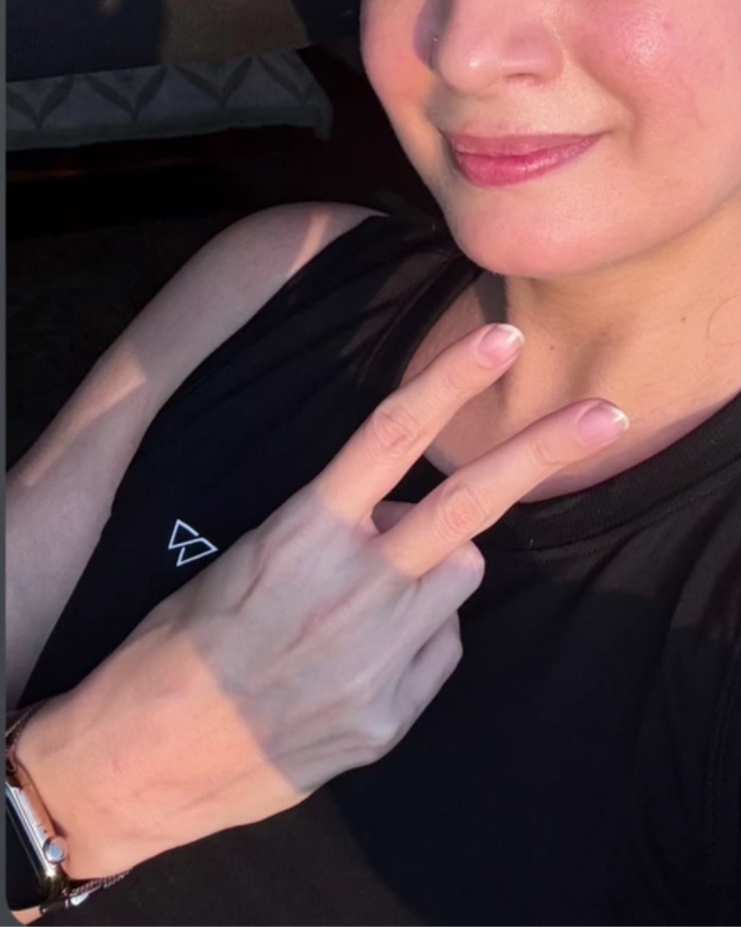 Real customer wearing WEARTH — womens tank top