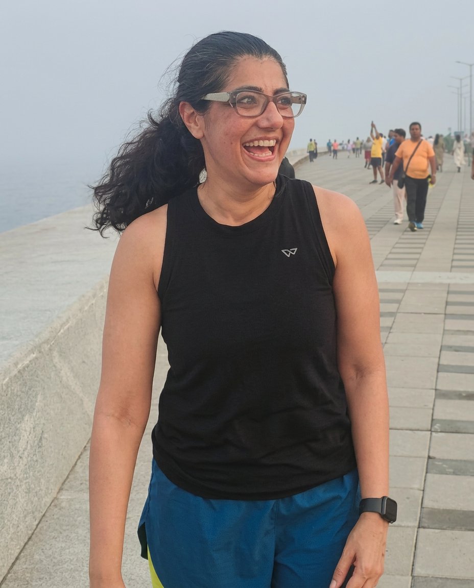 Real customer wearing WEARTH — womens tank top